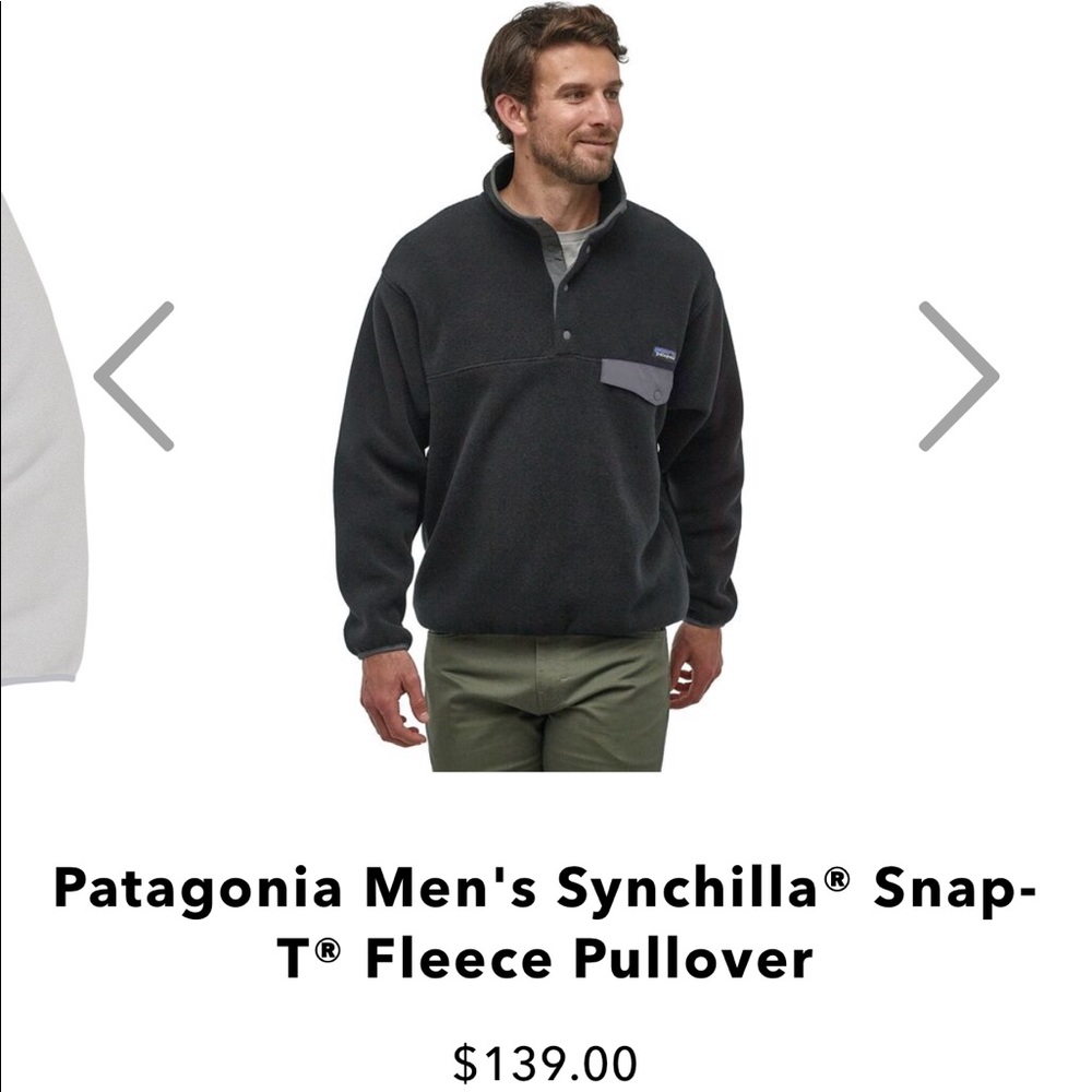 Men’s Patagonia Synchilla Snap T Fleece